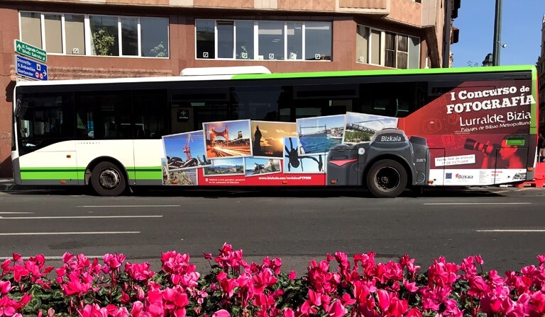 PublicidadAutobusesCFotografia