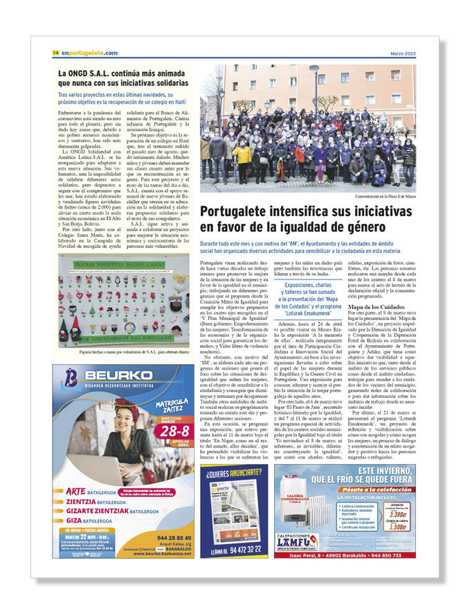 Publicidad Centros Formativos Beurko