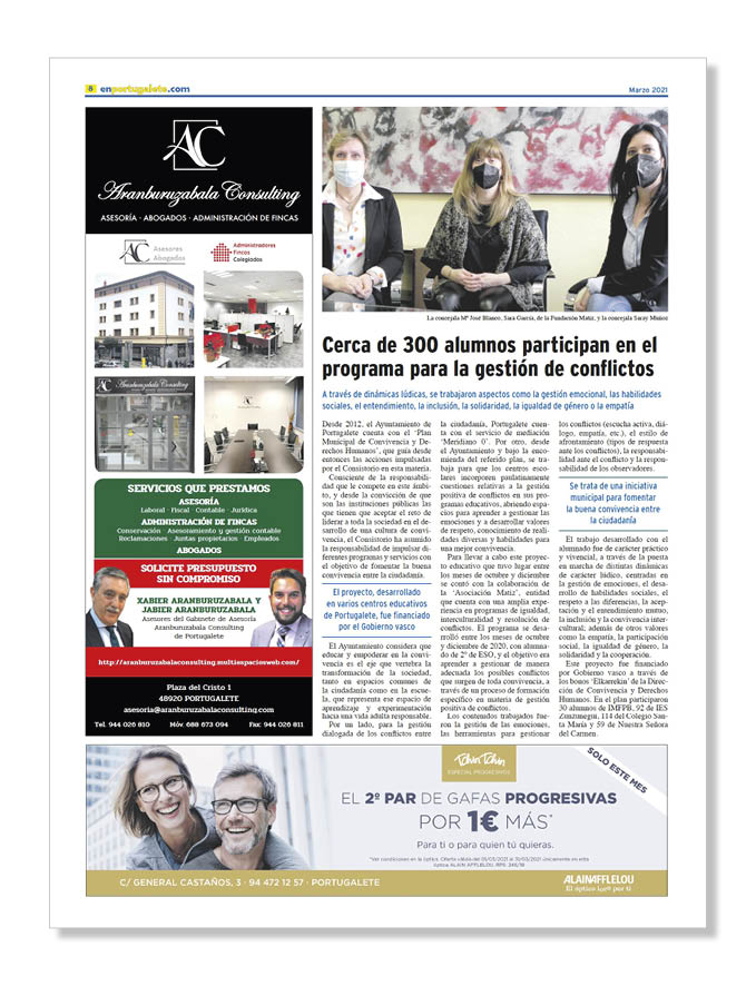 Publicidad Centros Sanitarios Alain Afflelou