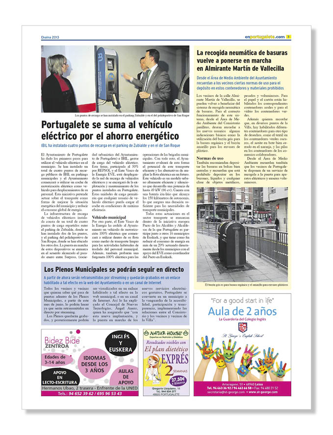 Publicidad Centros Sanitarios Centro Pedagogico Bidez Bide