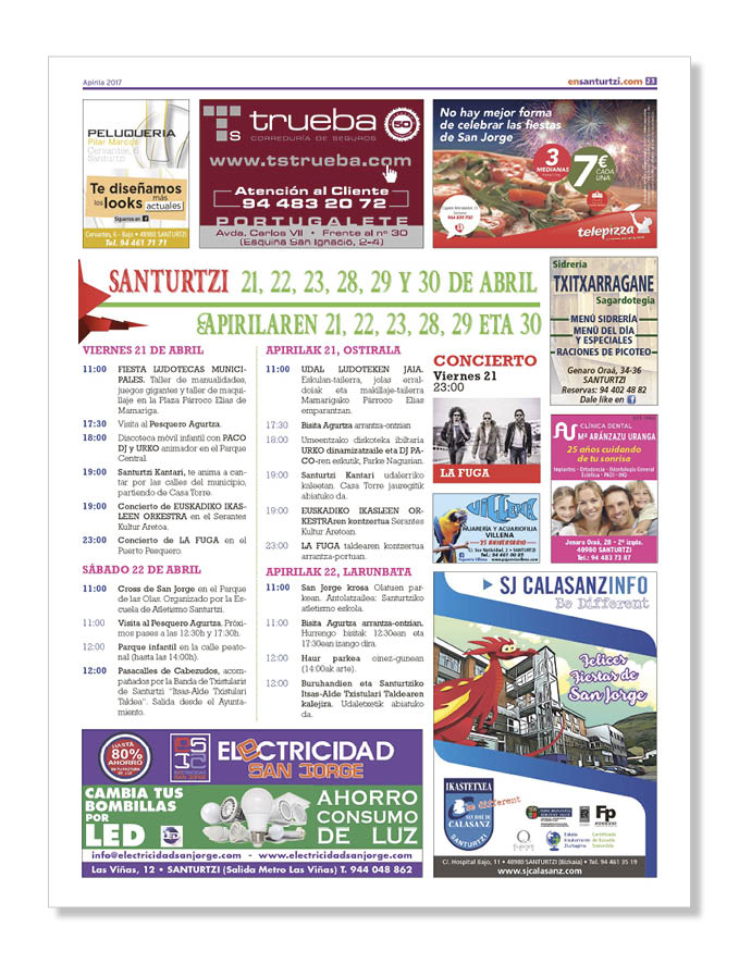 Publicidad Centros Sanitarios Clinica Dental Maria Aranzazu Uranga