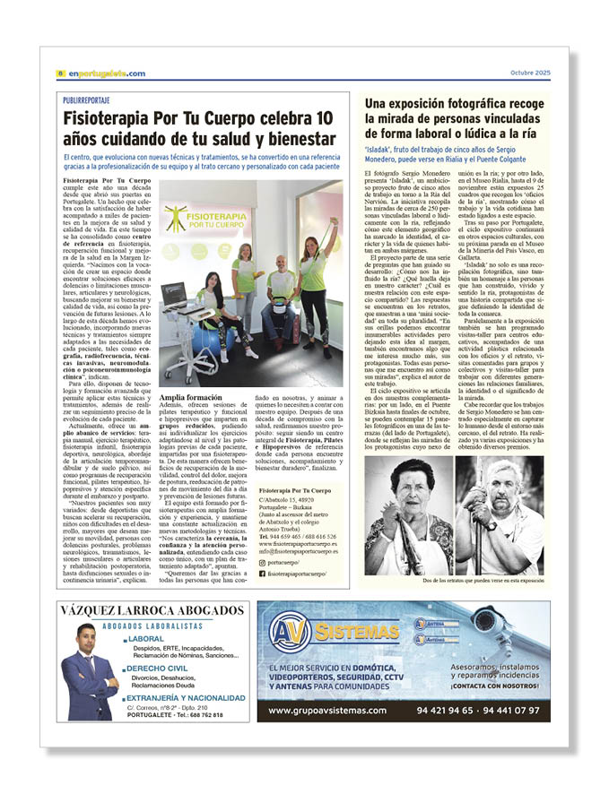 Publicidad Centros Sanitarios Fisioterapia Por Tu Cuerpo