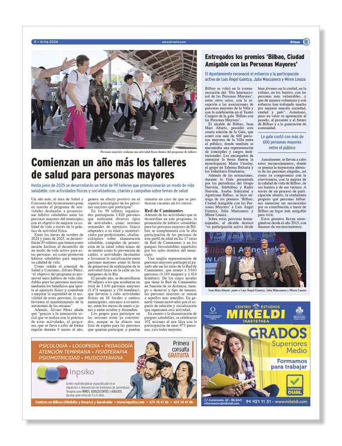 Publicidad Centros Sanitarios Inpsiko Psicopedagogia Logopedia