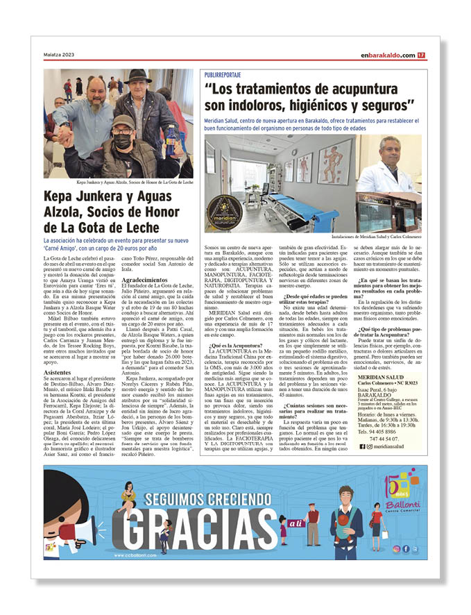 Publicidad Centros Sanitarios Meridian Salud Carlos Colmenero Firvida