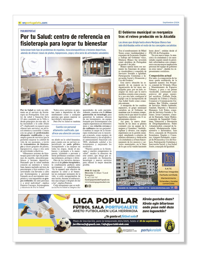 Publicidad Centros Sanitarios Por Tu Salud Patricia Corcuera Navarro
