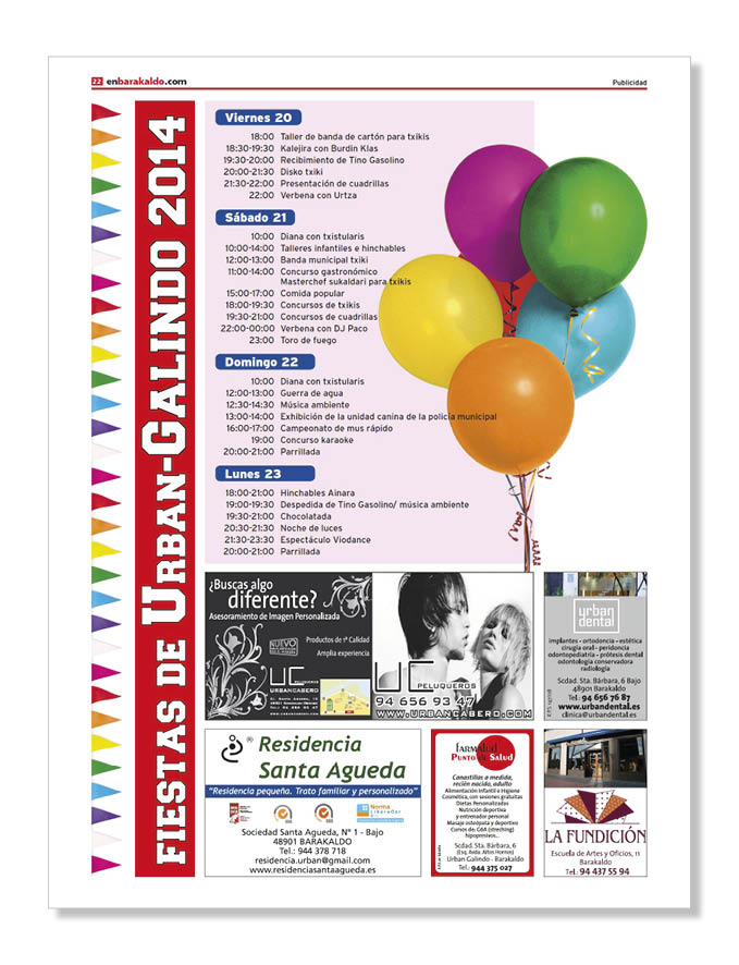 Publicidad Centros Sanitarios Urbandental