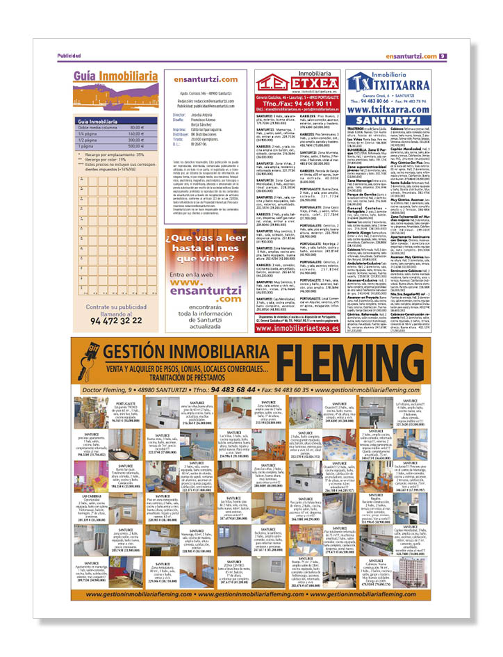 Publicidad Promociones Inmobiliarias Inmobiliaria Fleming