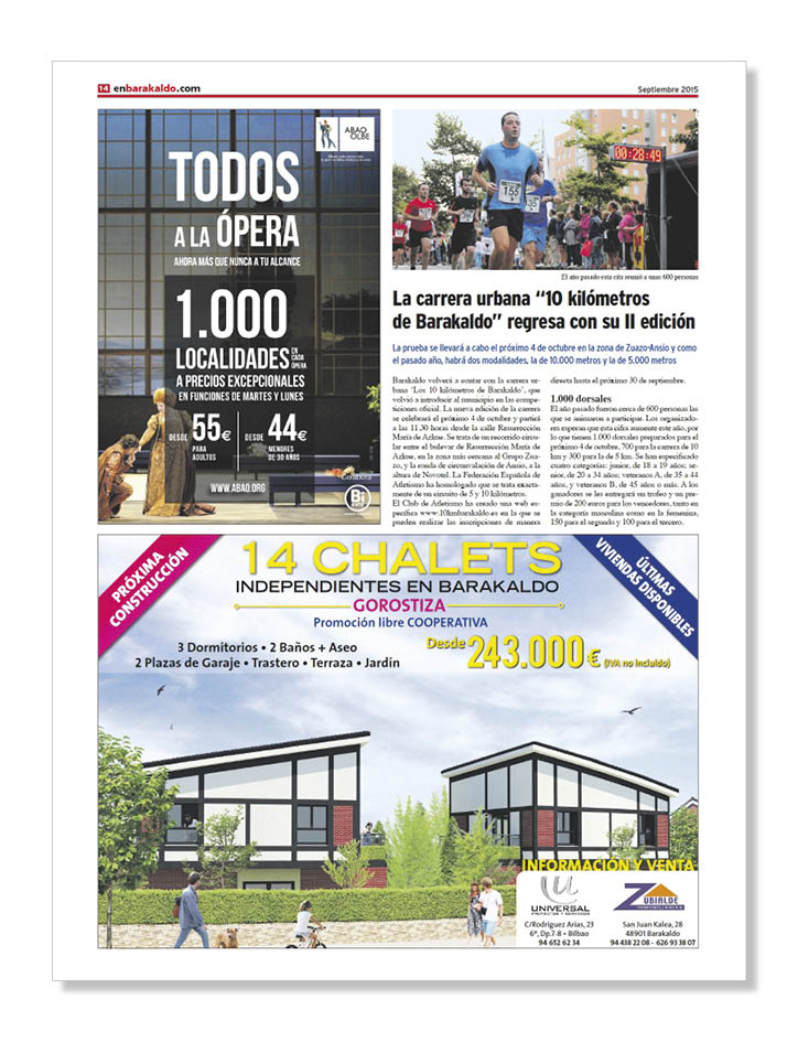Publicidad Promociones Inmobiliarias Inmobiliaria Zubialde
