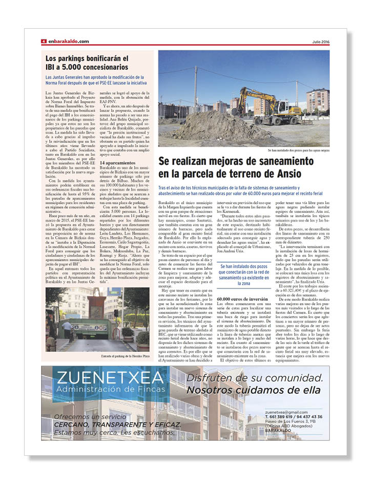 Publicidad Promociones Inmobiliarias Inmobiliaria Zuenetxea